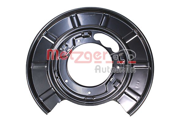 Lamiera paraspruzzi, Disco freno - 6115496 METZGER